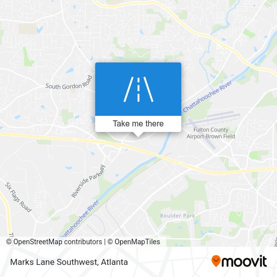 Marks Lane Southwest map