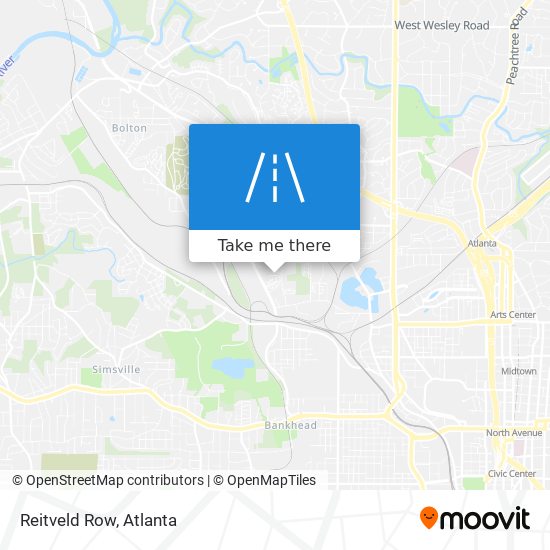 Mapa de Reitveld Row