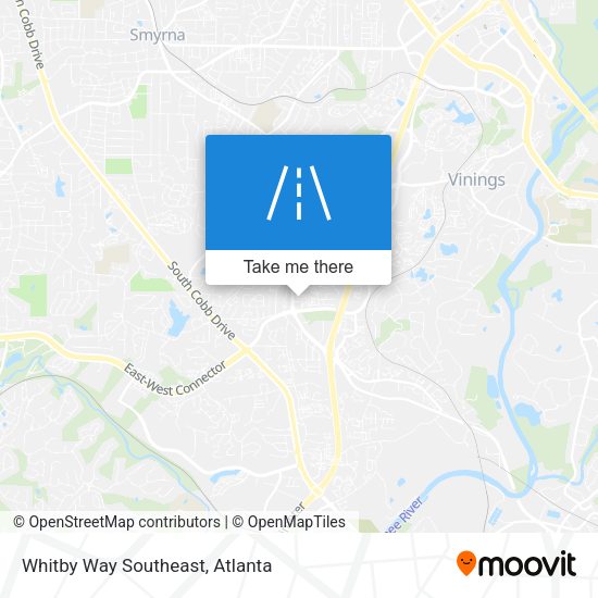 Mapa de Whitby Way Southeast
