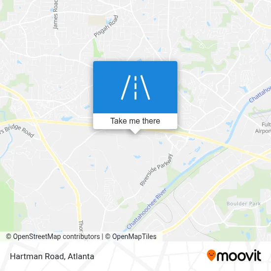 Hartman Road map