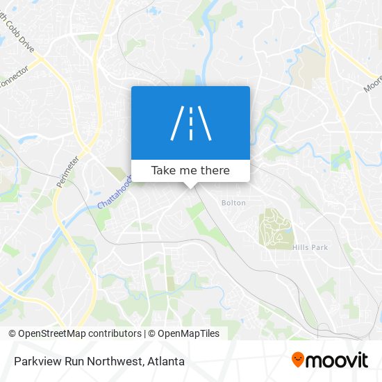 Mapa de Parkview Run Northwest