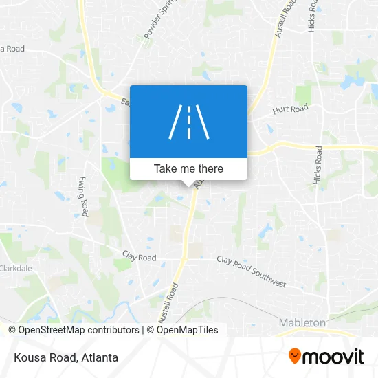 Kousa Road map
