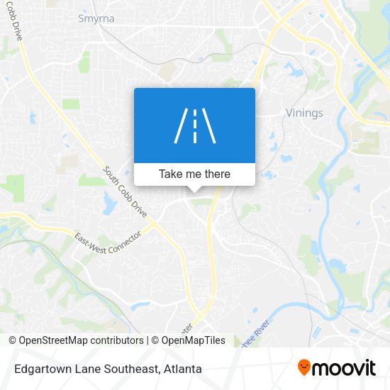 Edgartown Lane Southeast map