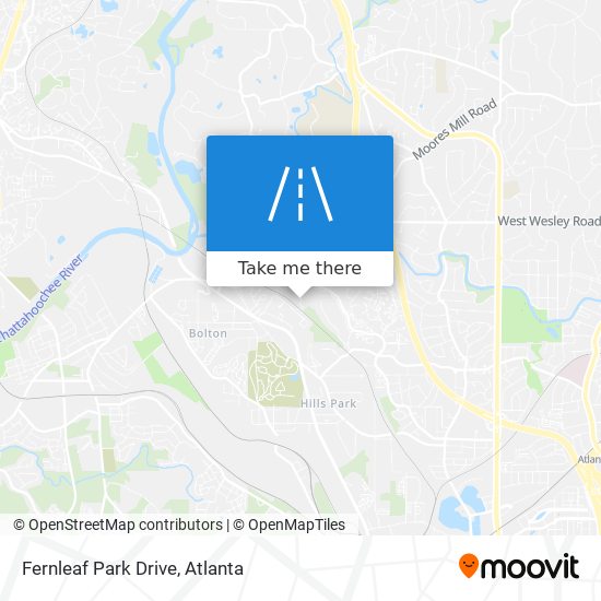 Mapa de Fernleaf Park Drive