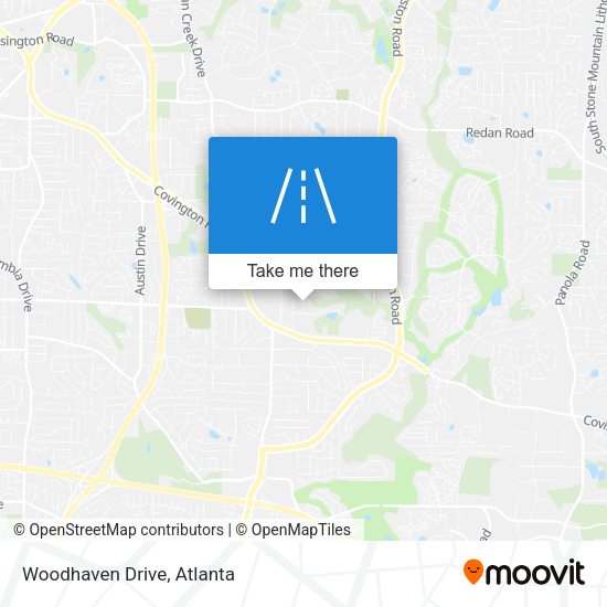 Mapa de Woodhaven Drive