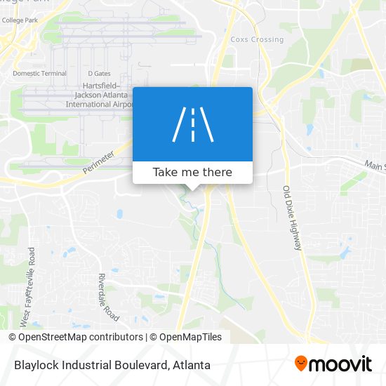 Mapa de Blaylock Industrial Boulevard