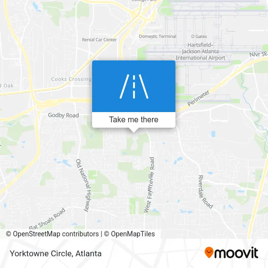Yorktowne Circle map