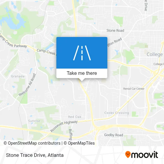 Stone Trace Drive map