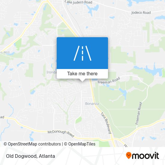 Mapa de Old Dogwood
