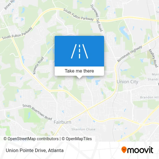 Union Pointe Drive map