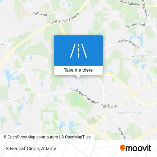 Silverleaf Circle map