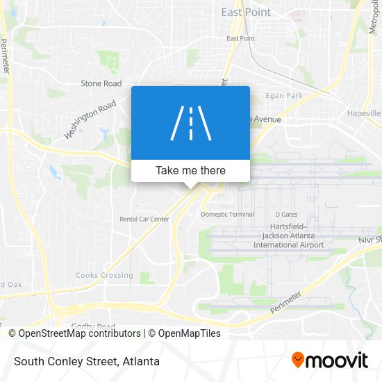 Mapa de South Conley Street