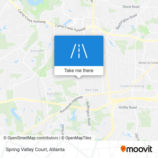 Mapa de Spring Valley Court
