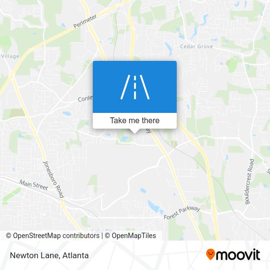 Mapa de Newton Lane