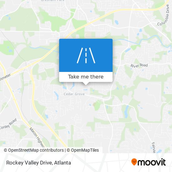 Mapa de Rockey Valley Drive
