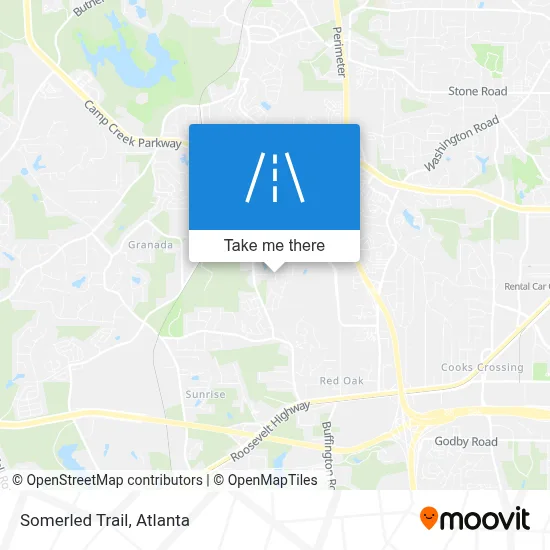 Somerled Trail map
