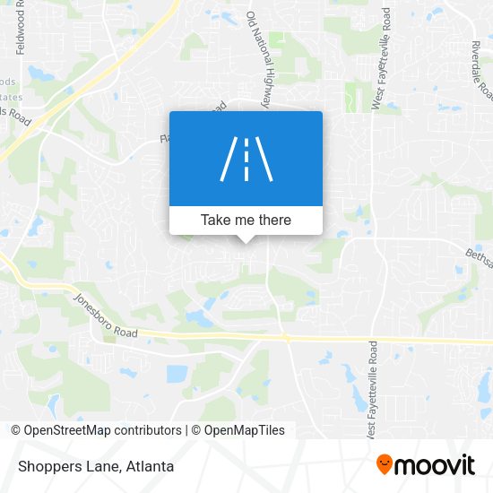 Mapa de Shoppers Lane