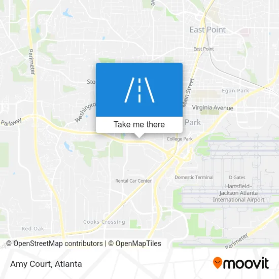 Amy Court map