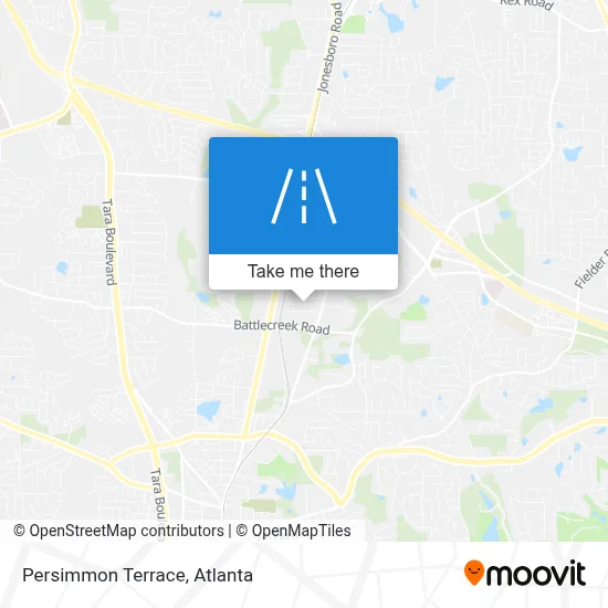 Persimmon Terrace map
