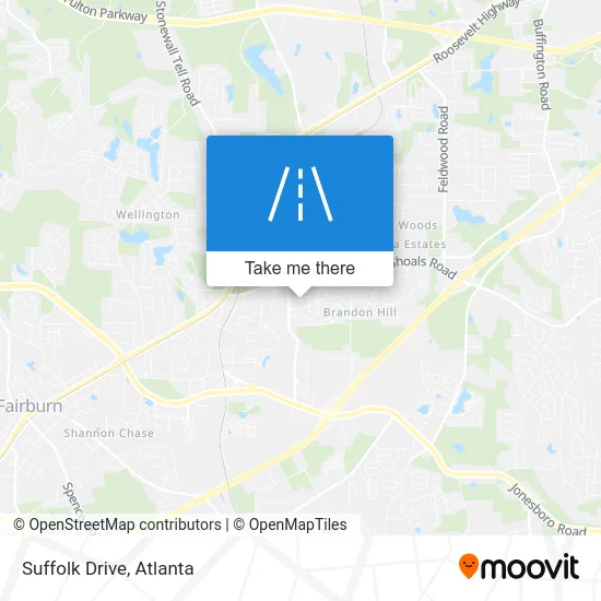 Suffolk Drive map