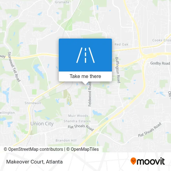 Makeover Court map