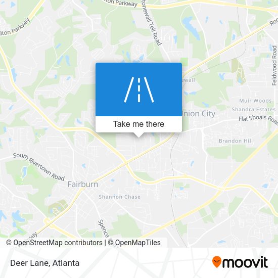 Mapa de Deer Lane