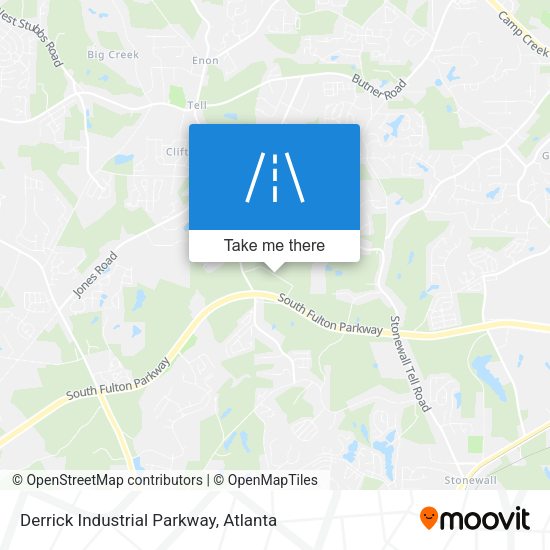 Derrick Industrial Parkway map