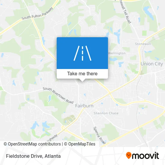 Fieldstone Drive map