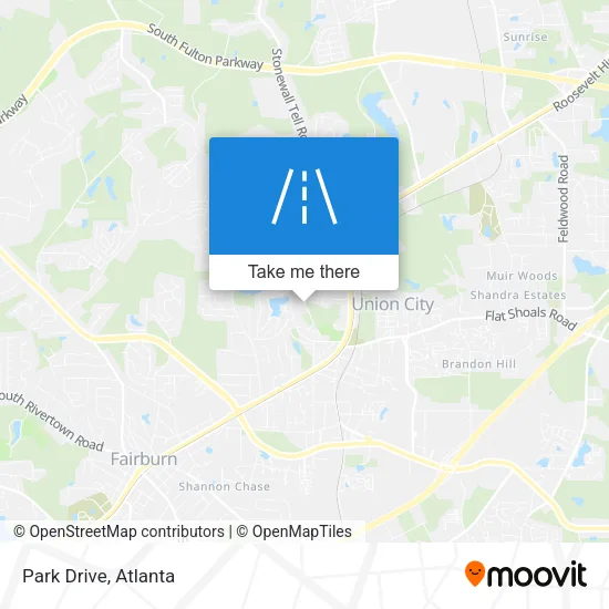 Mapa de Park Drive