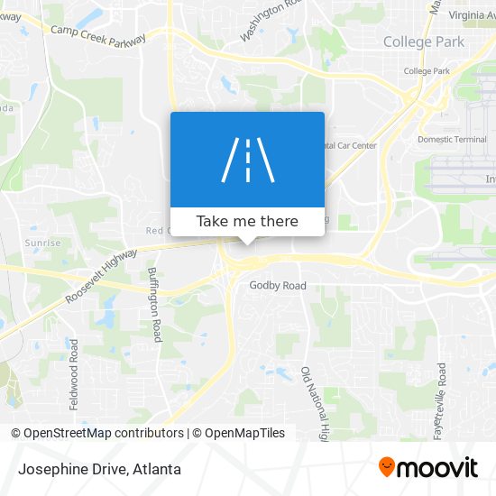 Mapa de Josephine Drive