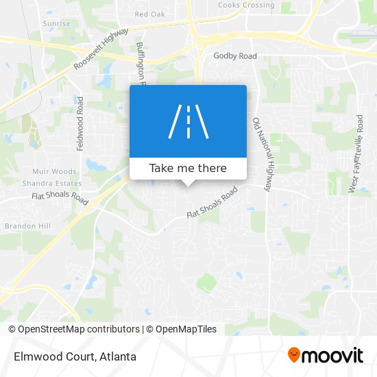 Elmwood Court map