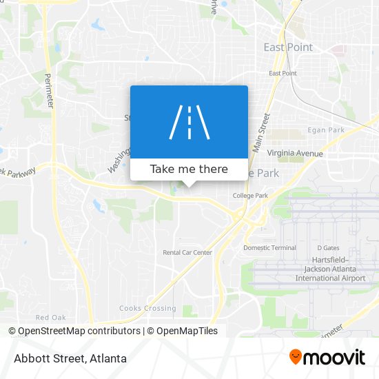 Mapa de Abbott Street
