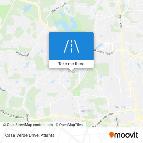 Mapa de Casa Verde Drive