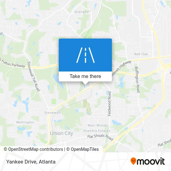 Yankee Drive map