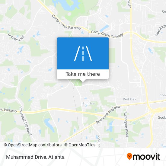 Muhammad Drive map