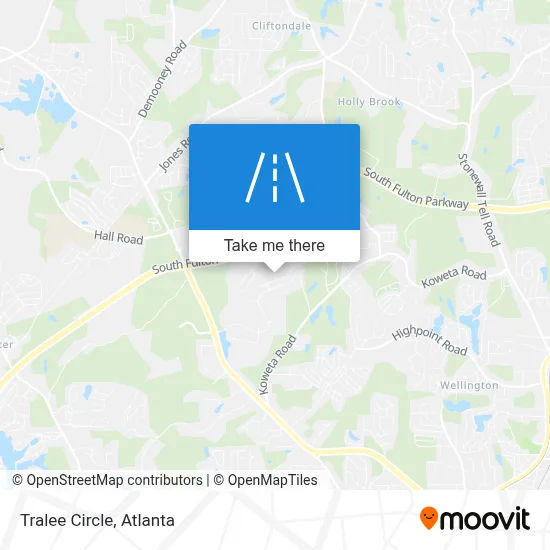 Tralee Circle map