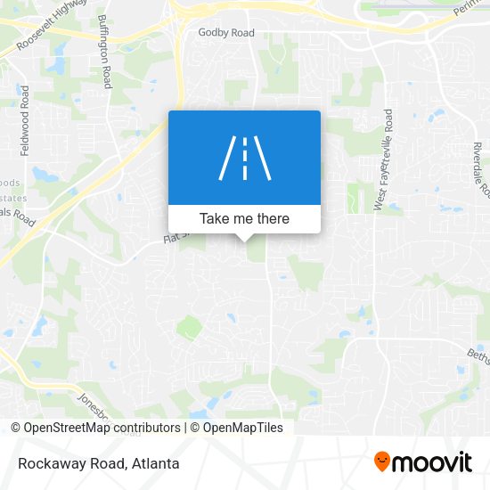 Mapa de Rockaway Road