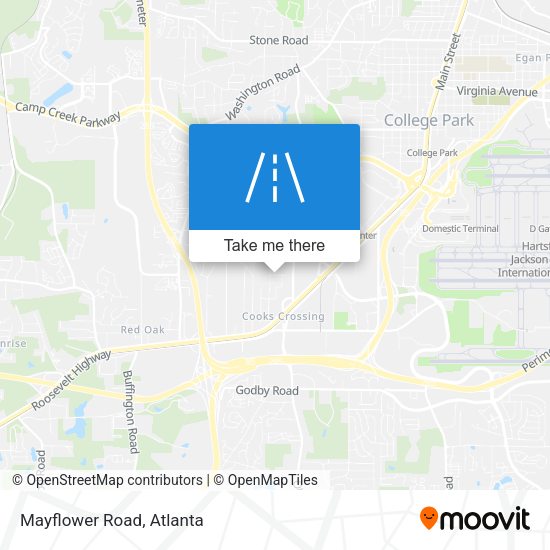 Mapa de Mayflower Road