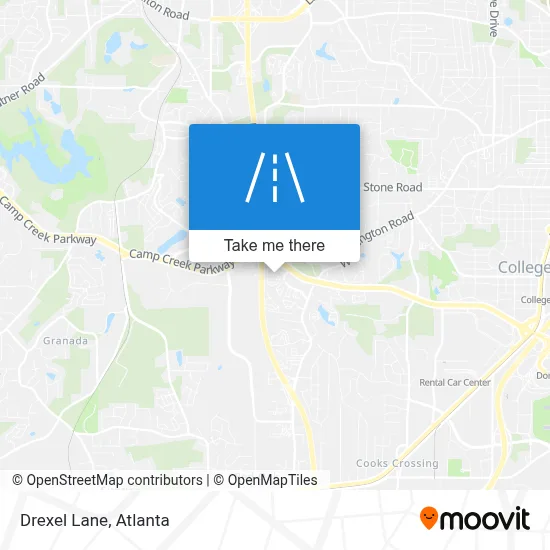 Drexel Lane map