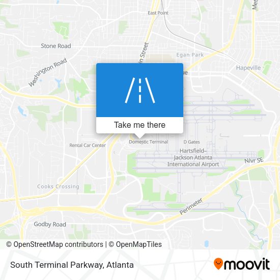South Terminal Parkway map