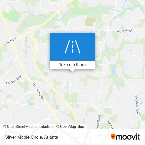 Mapa de Silver Maple Circle