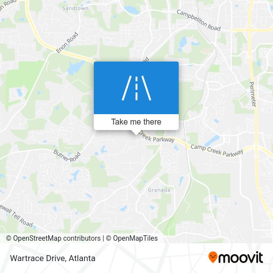Mapa de Wartrace Drive