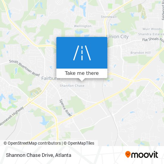 Mapa de Shannon Chase Drive