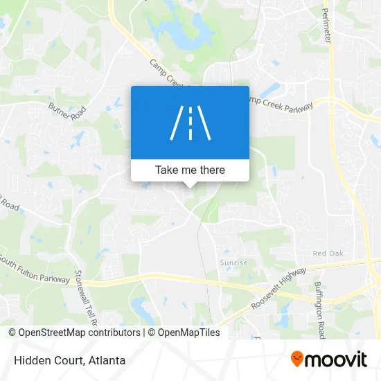Hidden Court map