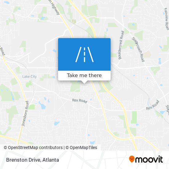 Brenston Drive map