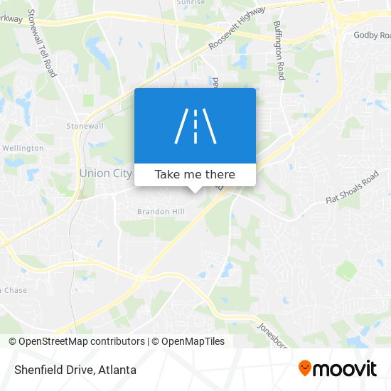 Shenfield Drive map