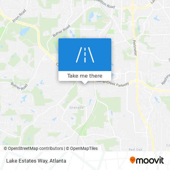 Mapa de Lake Estates Way