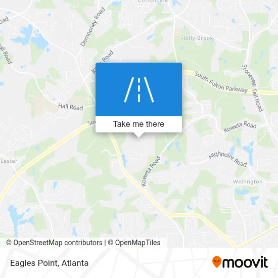 Eagles Point map