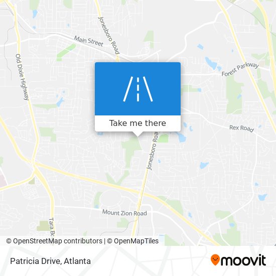 Mapa de Patricia Drive