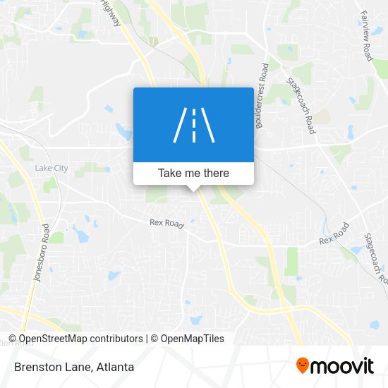 Mapa de Brenston Lane
